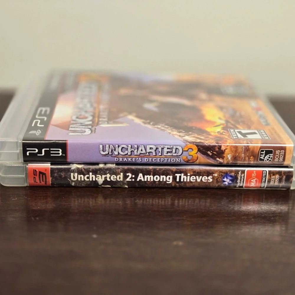 Sony Uncharted‎ 2 & 3 PS3 Games Bundle Nathan Drake Collection